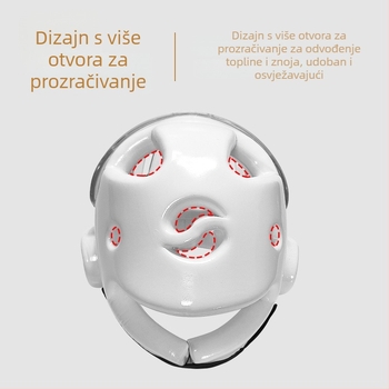 Taekwondo kaciga s maskom, integrirana zaštita glave za djecu i odrasle, dizajn s otvorom za usta za treninge Sanda i borilačkih vještina