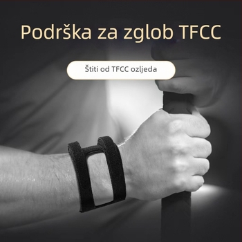 TFCC zaštita zapešća za badminton i košarku, ultra-tanka podrška zapešću za stabilizaciju uganuća i rehabilitaciju
