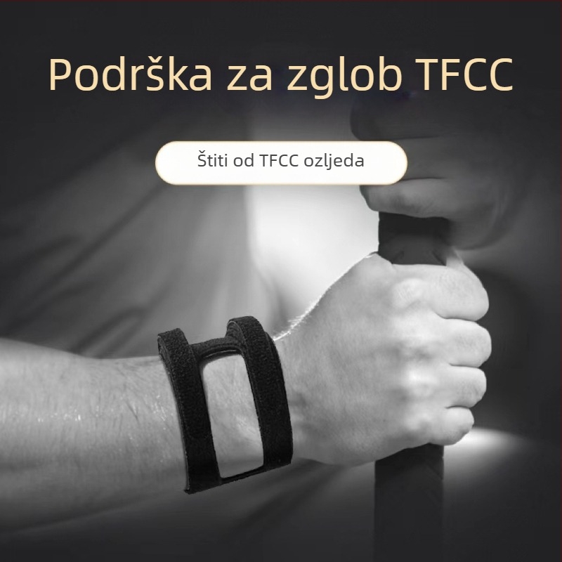 TFCC zaštita zapešća za badminton i košarku, ultra-tanka podrška zapešću za stabilizaciju uganuća i rehabilitaciju