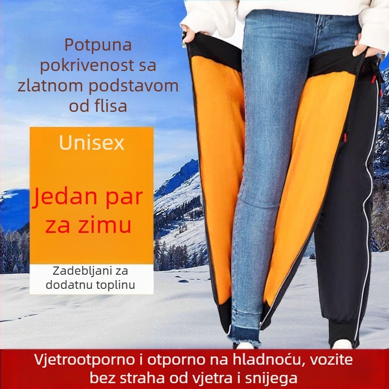 Zaštitne koljenice za električna vozila – zimske, otporne na vetar i hladnoću, za motocikle i električna vozila (Unisex)