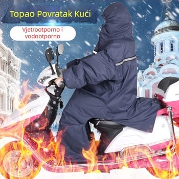Zimska jakna s fleeceom za električne motocikle