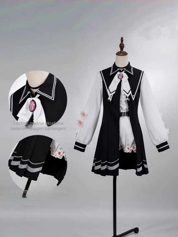 Cosplay kostim Magična djevojka Witch Trial – Emma Sakura Feather, Spandex, za igre i anime uloge