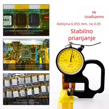 PI polyimidna traka za PCB ploče, visoko temperaturna otpornost, zaštita od zavarivanja, omotavanje baterija