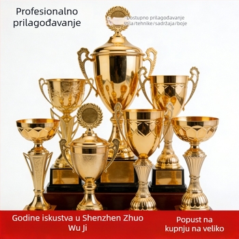 Kreativne personalizirane metalne trofeje i kristalne medalje prvaka za vrtić – nogomet i košarka, sportski dan