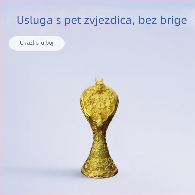 Prilagođeni metalni trofej za događaje, natjecanja, maratone, školske sportove i godišnje sastanke tvrtke