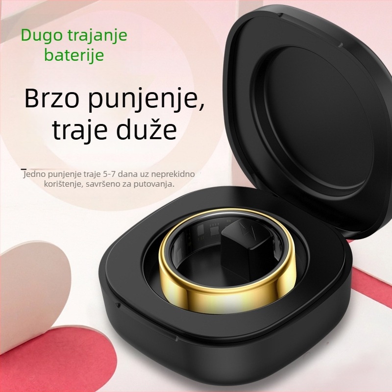R99 pametni prsten s mjerenjem srčanog ritma i zasićenja kisikom, višenamjensko praćenje zdravlja, brojanje koraka i udaljenosti, Bluetooth