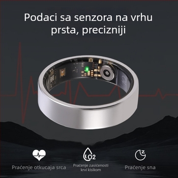 IF-R03 Bluetooth pametni prsten za sport, otporan na vodu, praćenje otkucaja srca, raspoloženja, zasićenja krvi kisikom i spavanjem