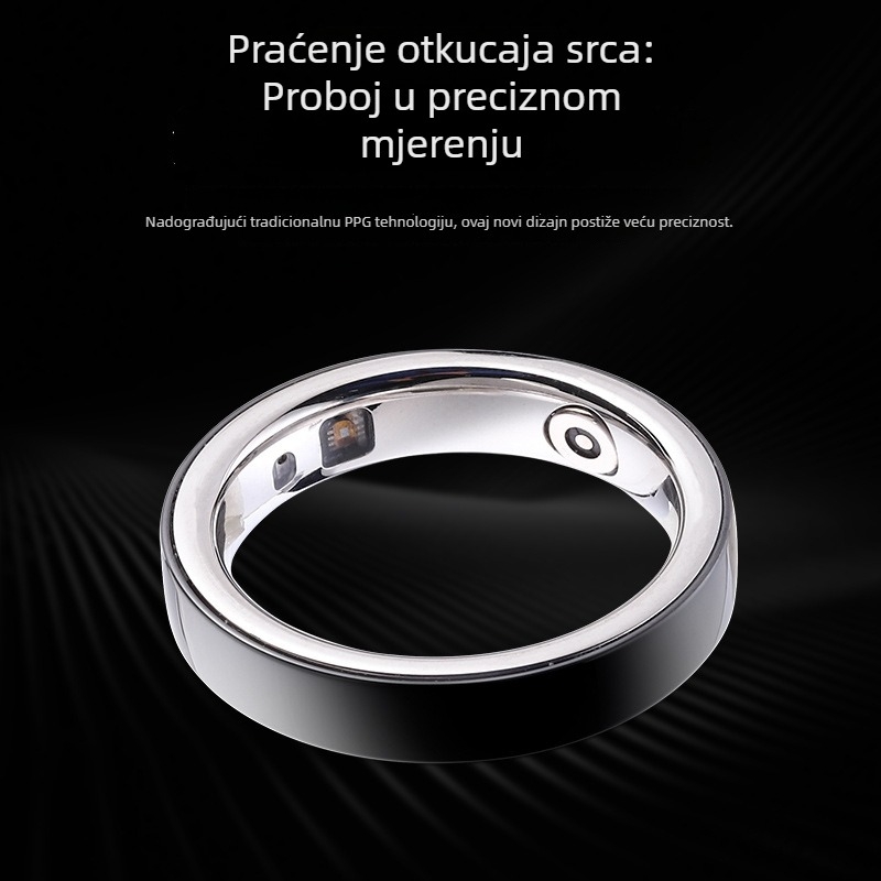 IF-R03C Vodootporan pametni prsten za parove, praćenje srčanog ritma i sna, Bluetooth