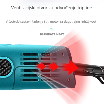 Električni brusilac GD2-25 za drvo-ukrasnu rezbarenje i korijen rezbarenje, brušenje kalupa, snažan, promjenjiva brzina, graviranje i poliranje nefrita i kamena