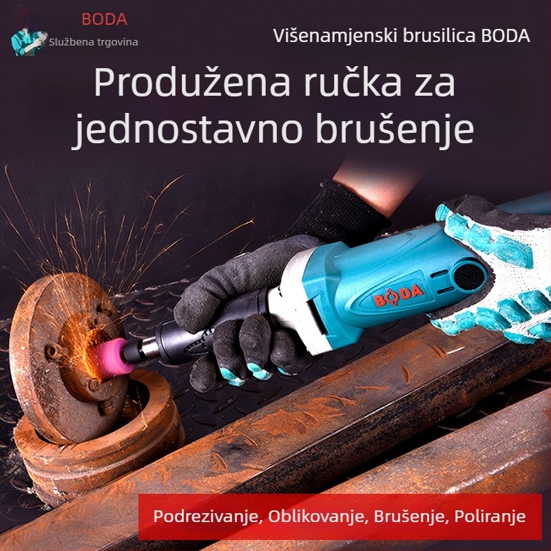 Električni brusilac GD2-25 za drvo-ukrasnu rezbarenje i korijen rezbarenje, brušenje kalupa, snažan, promjenjiva brzina, graviranje i poliranje nefrita i kamena