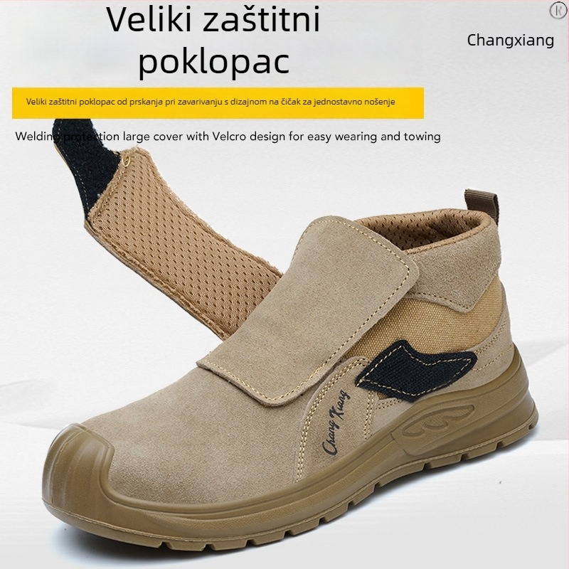 Sigurne radne cipele s zaštitom od udara i probijanja, otpornost na toplinu i toplinsku izolaciju, zaštita pri zavarivanju, prozračne, otporne na habanje, čvrsta konstrukcija.