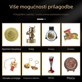 Prilagođene metalne medalje za školske sportske događaje, sezonu završetka i maratonske događaje