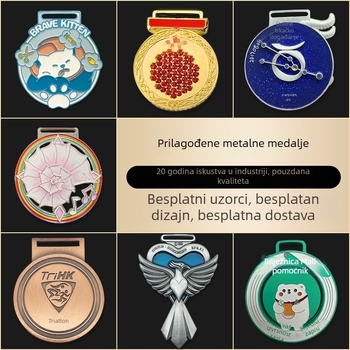 Online maraton za Dan majki – prilagođena spomen-medalja za sportske događaje