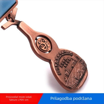 Medalje od cinkovog legura, u obliku tikve, za sportska događanja i maratone.
