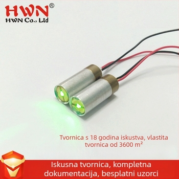 405 nm plavo-ljubičasti laserski modul s crvenim i zelenim indikatorima, 5–10 mW, laserska olovka za prebacivanje stranica