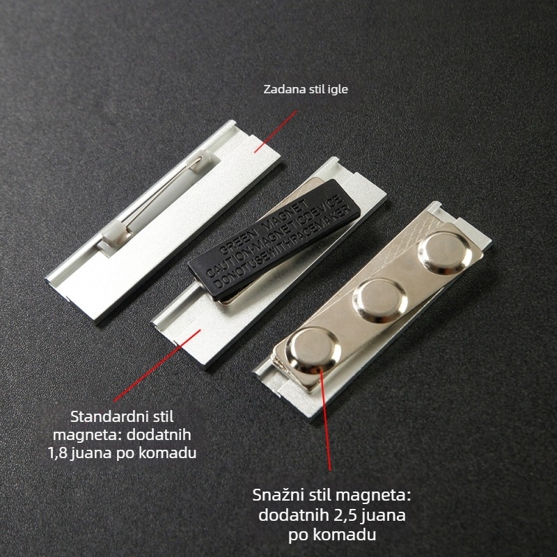 Prilagođena radnička značka od aluminijske legure