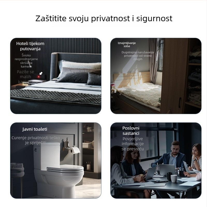 Detektor hotelske kamere s inteligentnim infracrvenim skeniranjem i alarmom