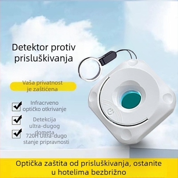 D5 bežični detektor skrivnih kamera s infracrvenim otkrivanjem — prenosni za putovanja
