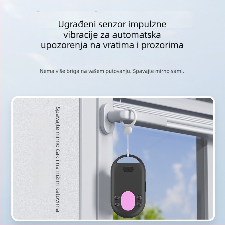 Globalni lokator s hotelskom kamerom, infracrveni skener, zaštita od nadzora, alarm protiv krađe, zaštita od gubitka