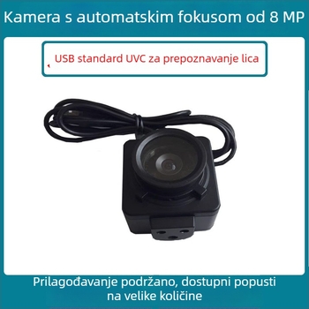 8MP modul kamere s automatskim fokusom, širokouhlim objektivom, USB bez upravljača, HD industrijski kamera modul s ugrađenim mikrofonom