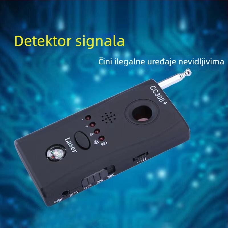 CC308+ Bežični skener signala protiv prisluškivanja i detektor skrivenih kamera