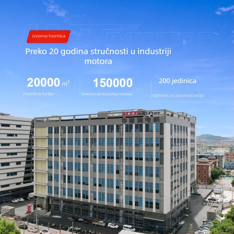 Bez četkasti DC mikromotor za osobnu njegu i električni šišač kose