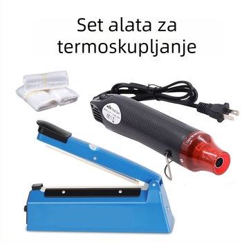 Ručna kompaktna poluautomatna mašina za brtvljenje blister pakiranja i plastične folije, kućna upotreba