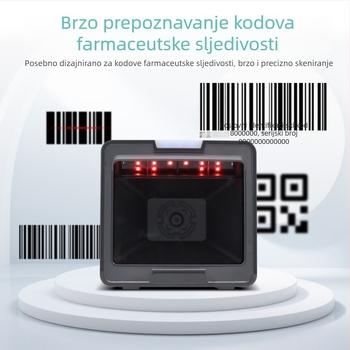 Ručni skener bar kodova za masovno skeniranje lijekova – bolnice, ljekarne i klinike