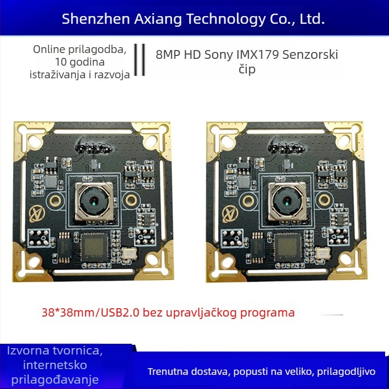 8 MP USB kamera modul s autofokusom za mikroskope i industrijsku opremu, CMOS IMX179