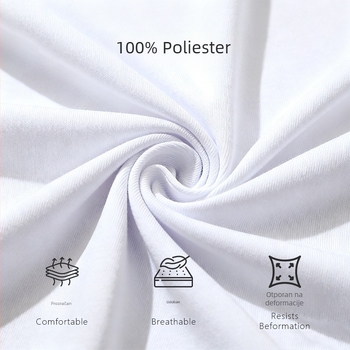 Muška polo majica s dugim rukavima, 3D sublimacijski ispis, poliester