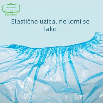 Jednokratne plastične navlake za cipele, velike debljine, vodootporne, otporne na habanje, protuklizne, za računalne sobe i goste