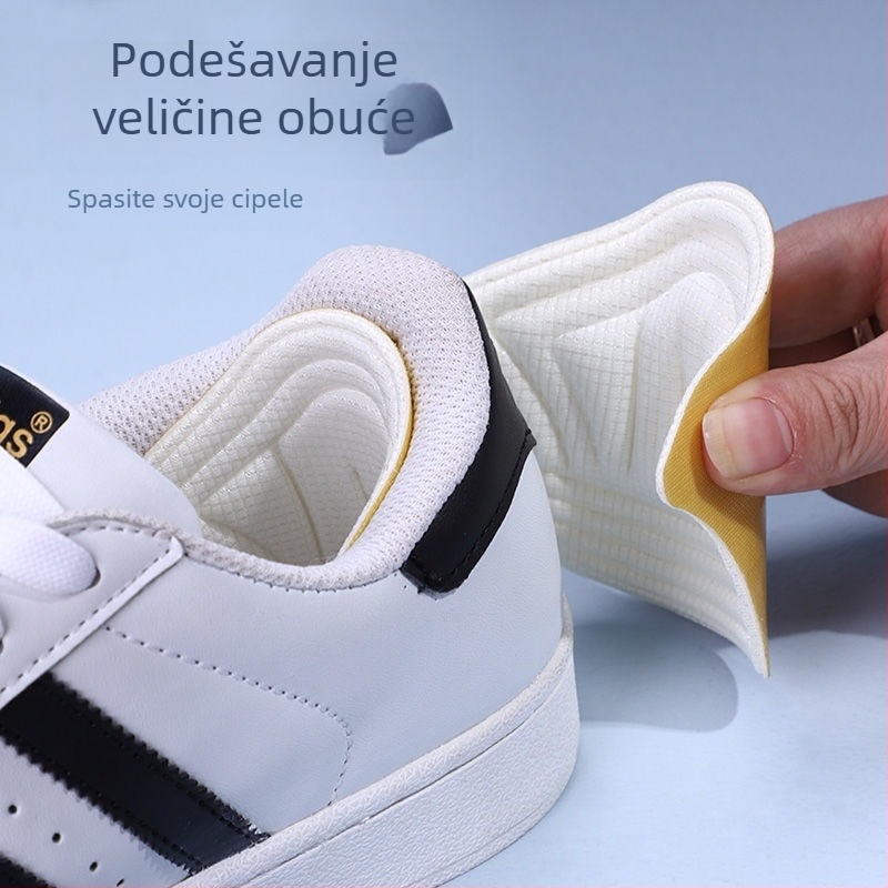 Uložci za petu cipela — ultra mekani, protuidrhtni, alat za podešavanje jedne veličine, sprječava klizanje pete u sportskim cipelama