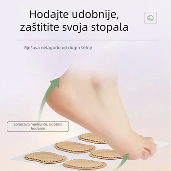 Ljetne prozračene jastučiće za pete protiv trenja za visoke potpetice