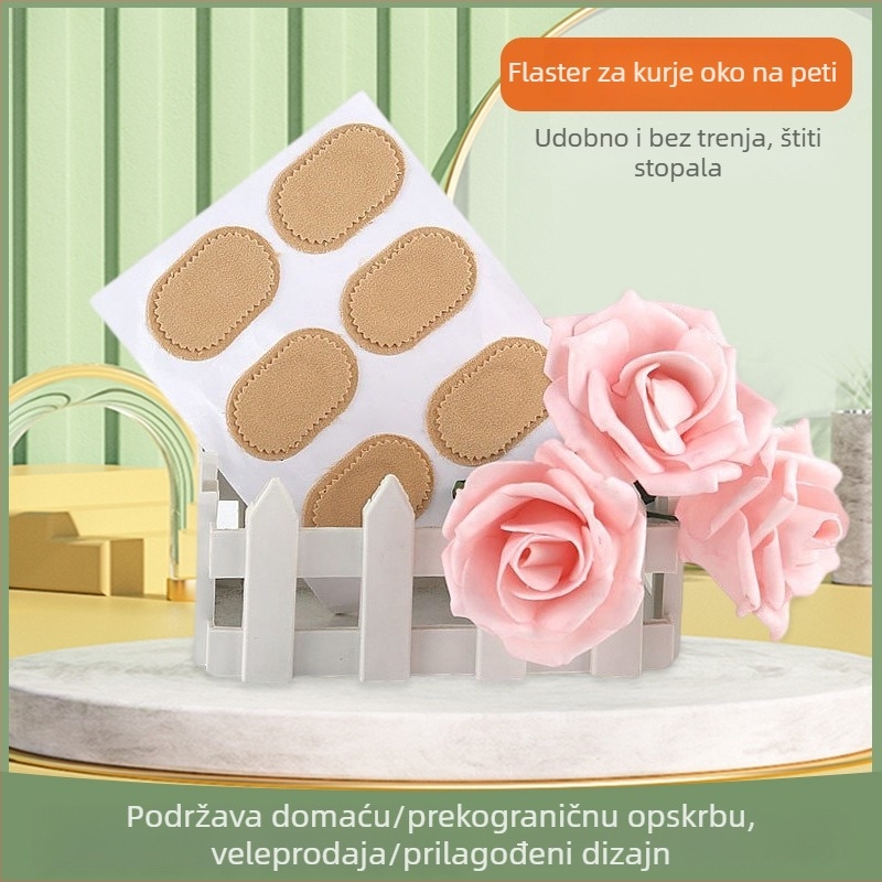 Ljetne prozračene jastučiće za pete protiv trenja za visoke potpetice