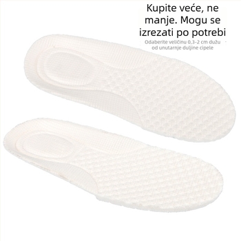 Unisex dječje sportske uložke za cipele, prozračne i izrazito mekane, prilagodljive za rezanje, ublažavaju udarce za djecu i bebe