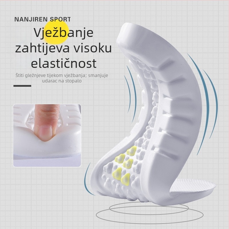 PU sportske ulošci – prozračne, upijaju znoj, ljetne uloške za muškarce i žene, ublažavanje udaraca za dugotrajno nošenje, vrlo mekani