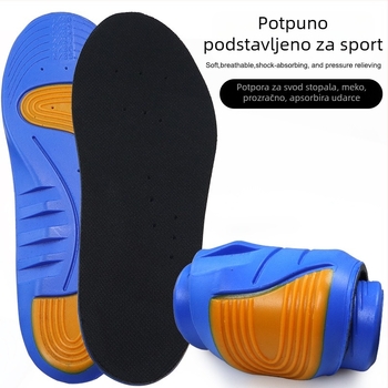 PU prozračni ulošci, ultra-meke tlmjenje udaraca za sportsku obuću, upijaju znoj i kontroliraju miris, cijeli ulošak