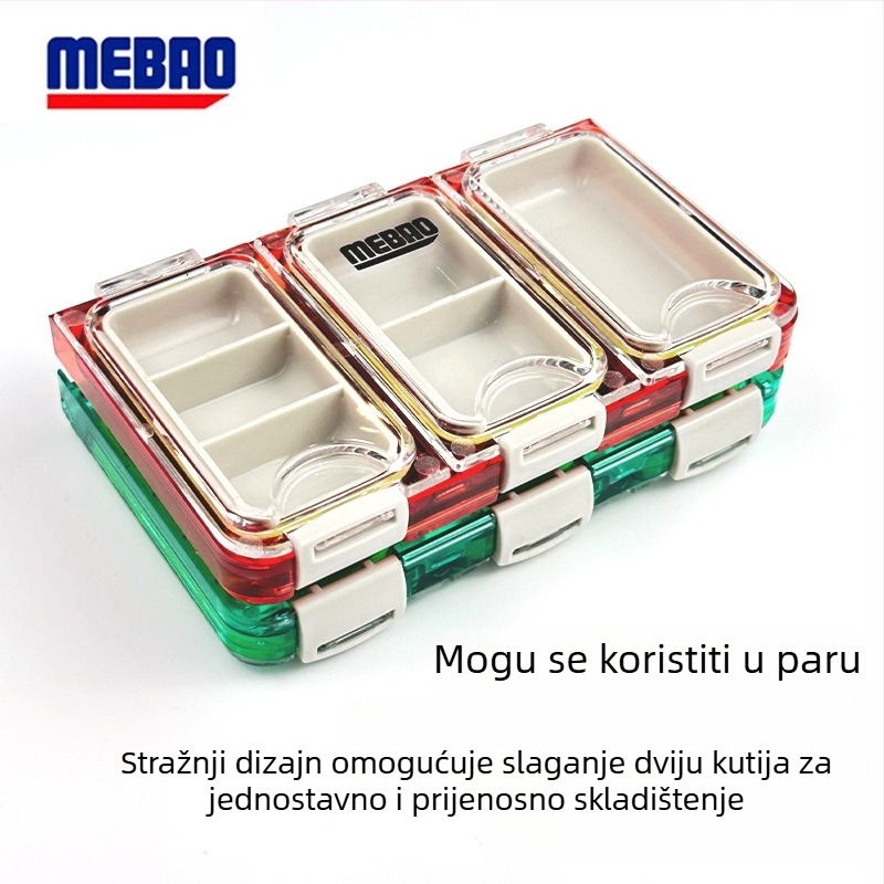 Vodootporna višenamjenska kutija za pribor za ribolov – kutija za mamce