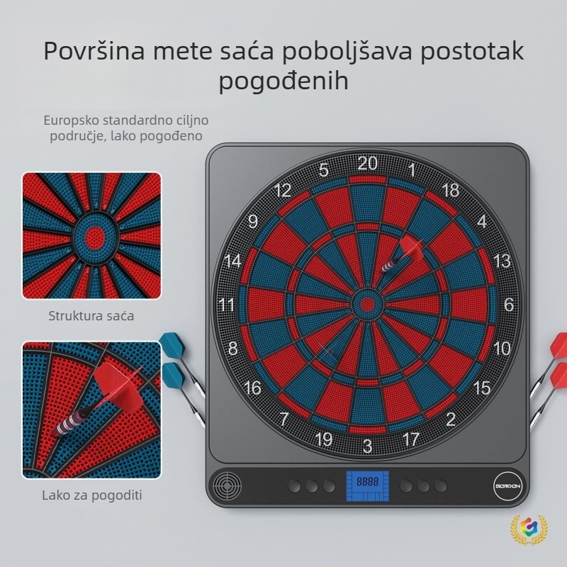 Pametan elektronički dartboard za kućnu upotrebu, unutarnje profesionalno natjecanje, trening odraslih i dječja igračka