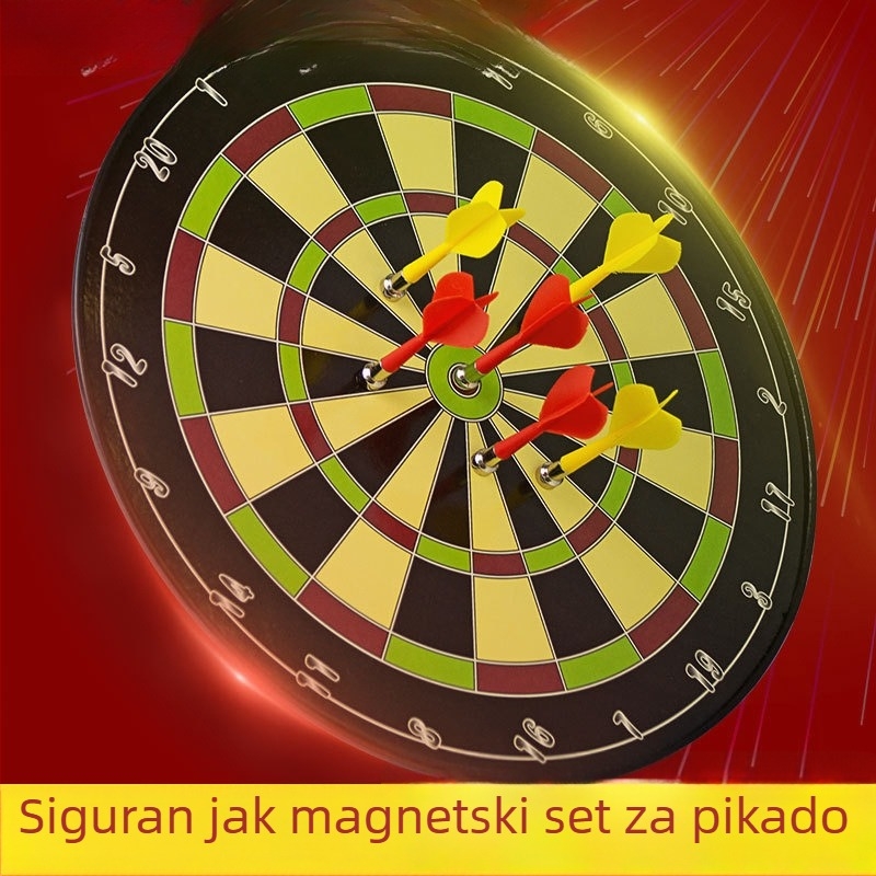 Unutarnji magnetski darts set s metalnim ciljevima za djecu, sigurno kućno korištenje za trening i natjecanje
