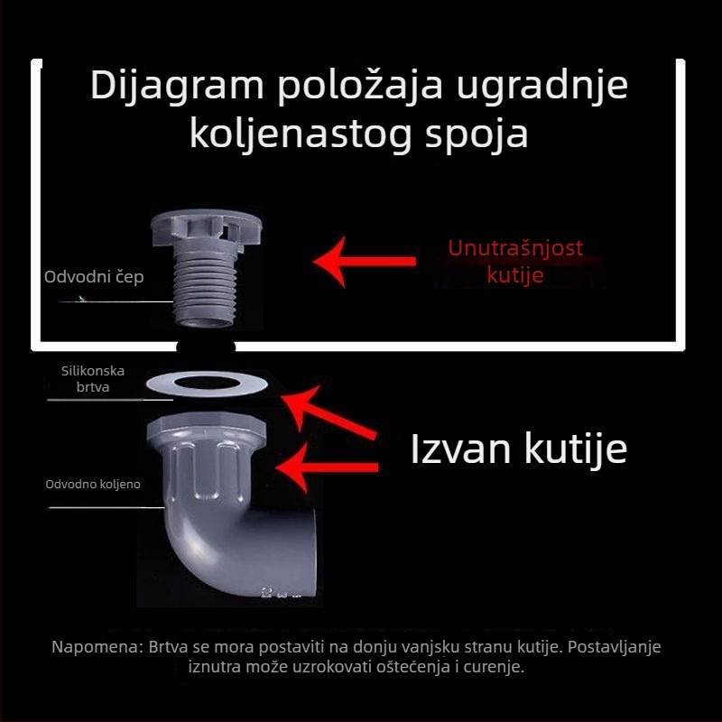 Vanjska automobilna kutija za ribolov, proziran prtljažnik, velika kapaciteta, ojačani plast, akvarij za uzgoj morskih organizama i kanta živih riba