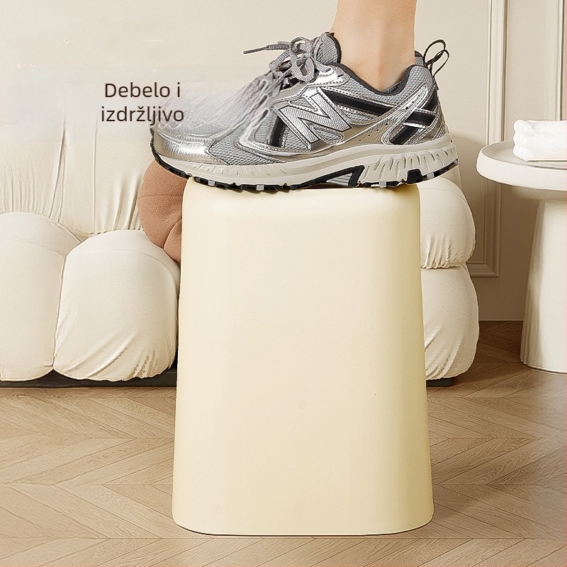 Plastična kanta za otpad s poklopcem, flip-top, 12 L, za dnevni boravak, kupaonu i kuhinju