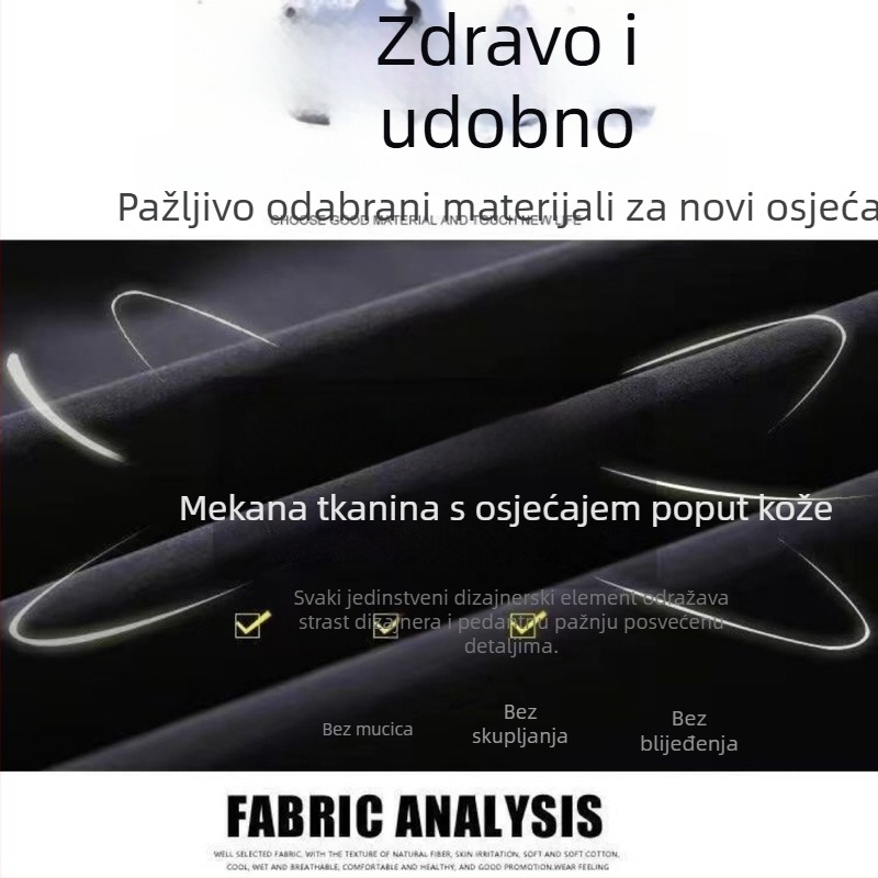 Muške ljetne opuštene sportske hlače, brzo sušeće, otporne, prozračne, ravni kroj, duge
