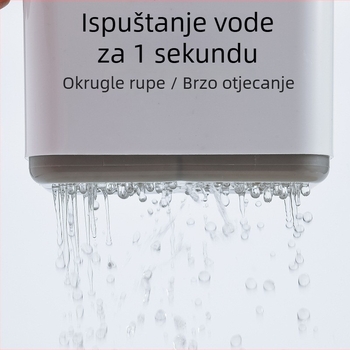 Držač štapića i pribora na kuhinjskom pultu, odvodni stalak za sušenje, bez bušenja