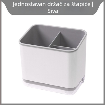 Držač štapića i pribora na kuhinjskom pultu, odvodni stalak za sušenje, bez bušenja