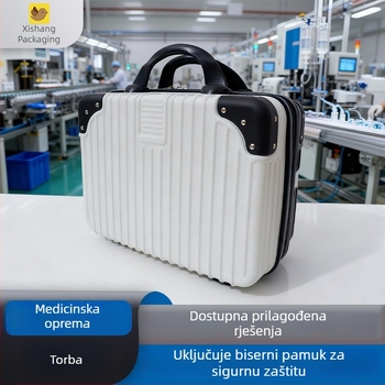 Kofer za medicinsku opremu, prijenosni mini kofer od 14 inča sa zaključavanjem, velika kapaciteta za pohranu
