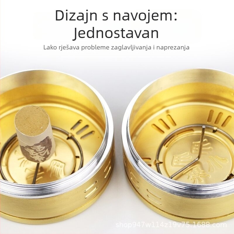 Puling debela vertikalna kutija za moksibuziju s šupljim dizajnom za kućnu upotrebu