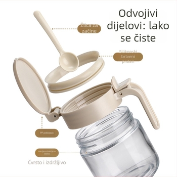FaSoLa Stakleni set posuda za začine u kuhinji