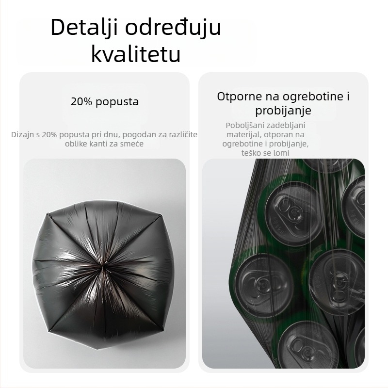 Deli Deli LQ516 vreće za čišćenje i radnu zaštitu, LQ515 vreće za smeće, 50x60 cm, stil prsluka 45x50 cm