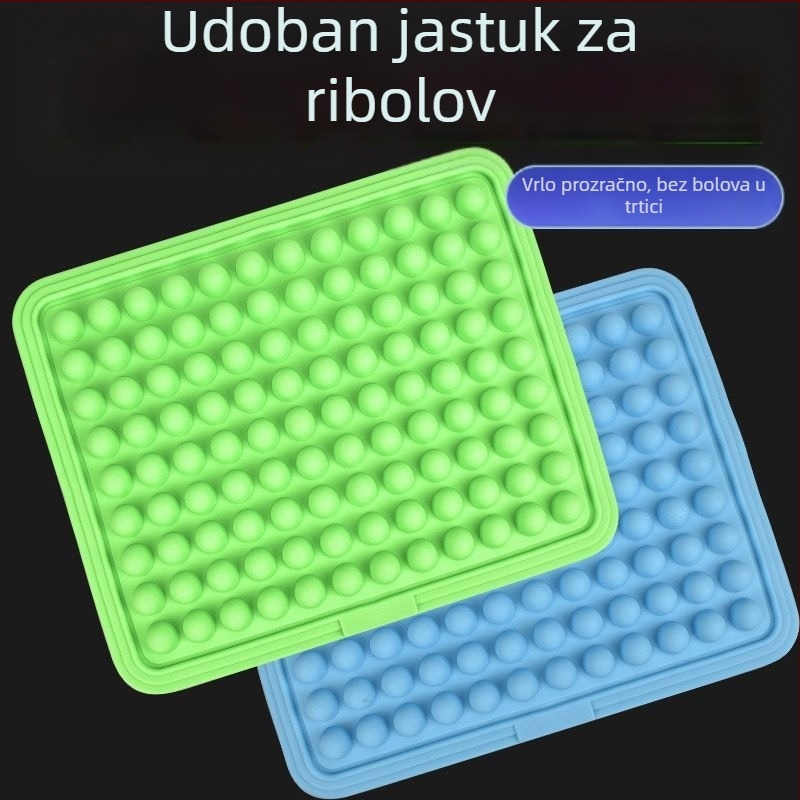 Silikonska jastučnica za sjedalo za ribolov, debela, prozračna i vodootporna TYmy
